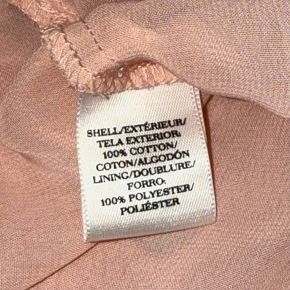 Ann Taylor Women’s XL Lace Crochet Tank Top Pink Black Floral Embroidered - Picture 8 of 16